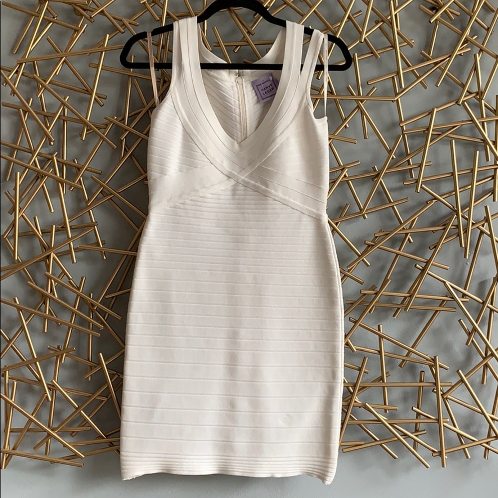 Herve Ledger bandage dress